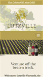 Mobile Screenshot of lutzvillevineyards.com